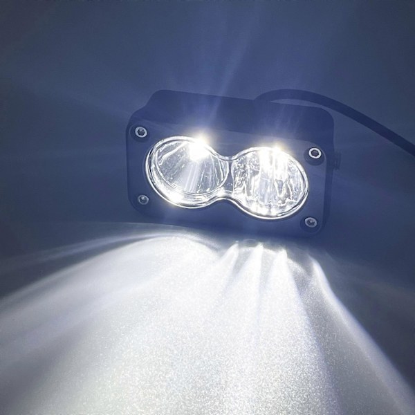 ZK30 För Sur Ron SurRon Segway Talaria Strålkastare Switch Vit Spot Flood Led Pod Combo Kit Plug N Play Vattentät 1PCS White light