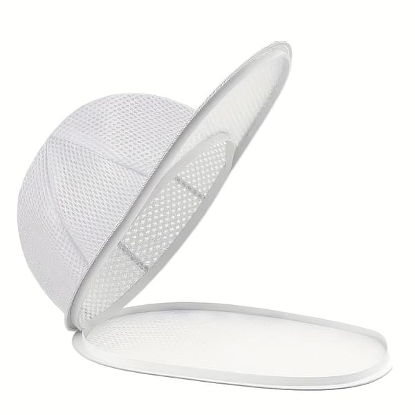 Hattevasker til vaskemaskine, hattevasker, baseballkasketter CJY White Zipper