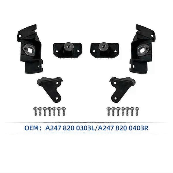 Reparasjonssett for bilfrontlysfeste for Mercedes-Benz GLB Class X247 20-24 frontlysfeste RS Bracket M Edition 0708