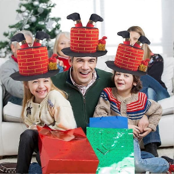 jule skorsten hat, julehat jule sjov hat nyhed julehat julefrokost hat