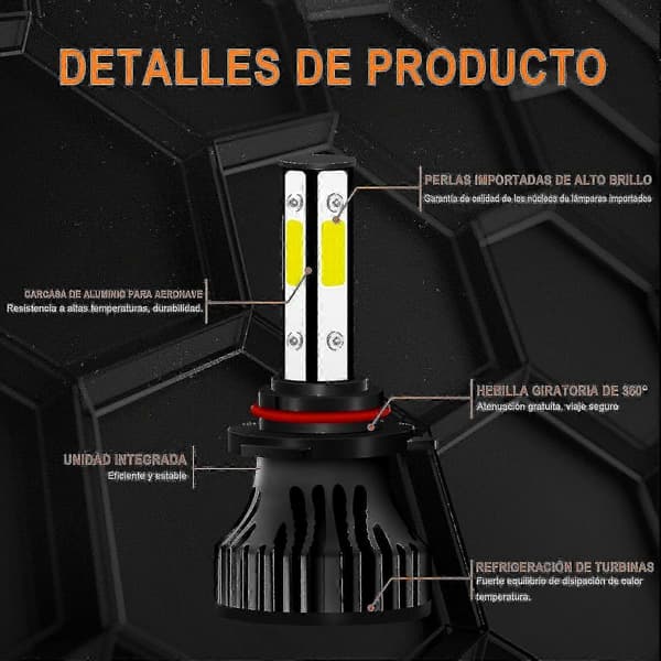 H11 9005 LED-frontlykter og 9145 tåkelyspærer for Ram Trucks 2011-2018