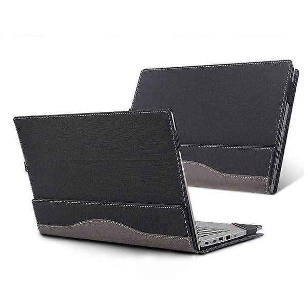 Stötsäkert skyddsfodral i läder för bärbar dator Black For Lenovo ThinkPad E15 Gen 3