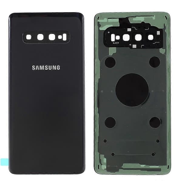 Til Samsung Galaxy S10 G973 Batterihusdæksel Reparationsdel Multicolor Black