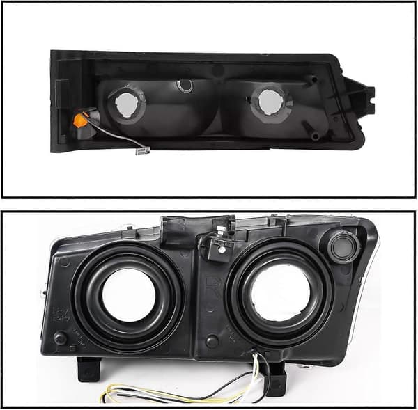 Hovedlysmontering med LED DRL kompatibel med 2003-2006 Silverado Chevy 1500 2500 3500, 03-06 Avalanche