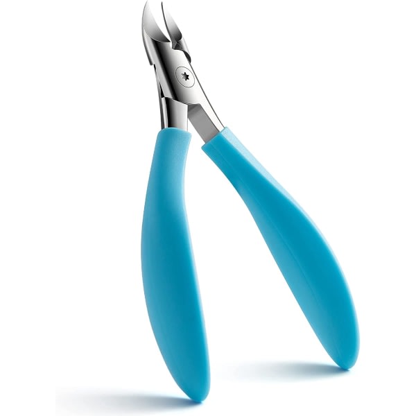 Blue-Professional Nailsax - Precisionsnagelsax med tjock spets