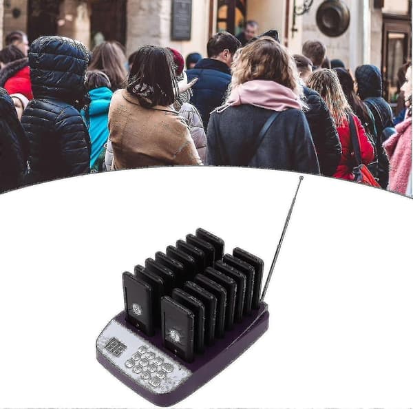 2024 16 Restaurant Pagersystem Buzzere Kalder Kundeservice Touch Screen Restaurant Vente Buzzere