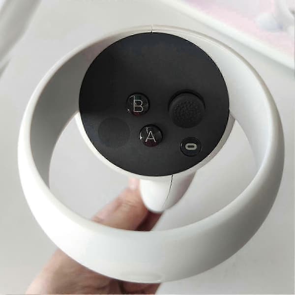 VR Controllere til Oculus Quest 1, 2 og Rift S med taktile sticks og beskyttende covers