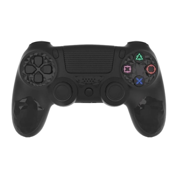 Den Nya För Ps4 Gamepad Scheme Stabiliserad P4 Kontroller Bluetooth 5.2 Trådlös Black