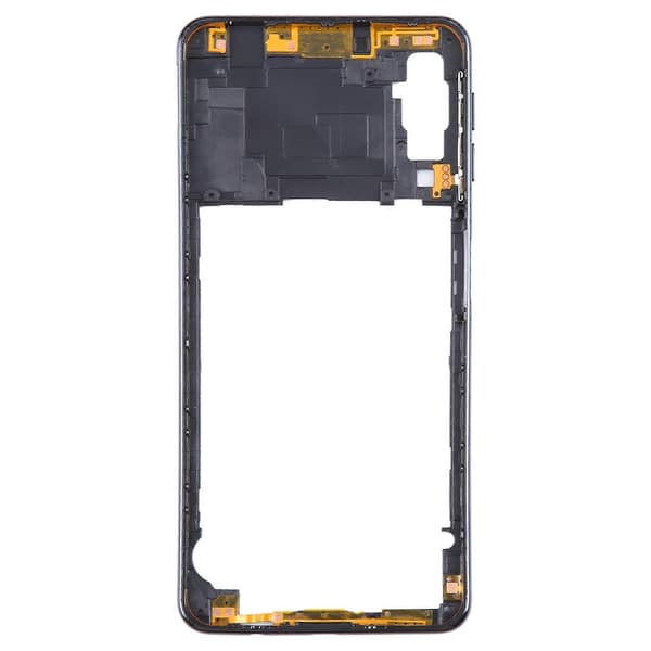 För Samsung Galaxy A7 2018 SM-A750 Mellanram Bezelplatta Black