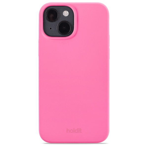 held iPhone 14 / 13 Skal Silikon Ljusrosa 50