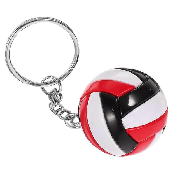 Sportstema Volleyball Form Nøglering Tilbehør