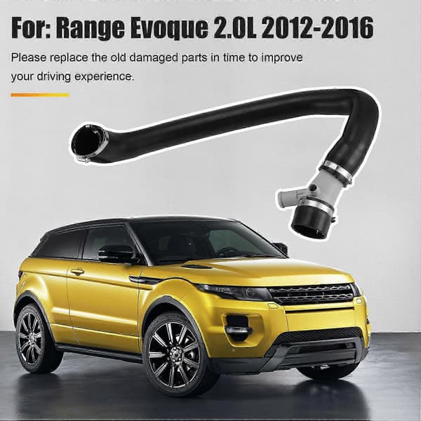 Intercooler slang för 2.0L RANGE ROVER EVOQUE 2012-2016 och DISCOVERY SPORT L550 kylsystemkomponenter Black