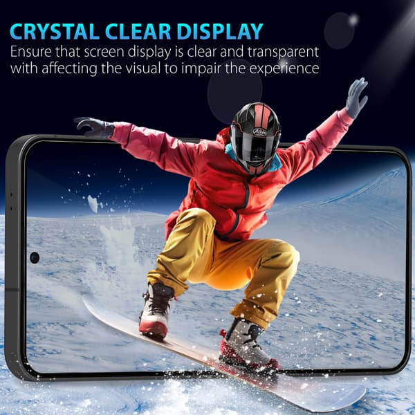 2-pack compatible with Samsung S25 FE Privacy Screen Protector - Tempered Glass 9H - Super Quality 3D