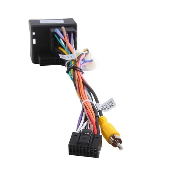 16-bens til Quadlock ledningsnet CANBUS dekoderboks Bilkabeladapter til 2008 3008 307 C5 As Shown