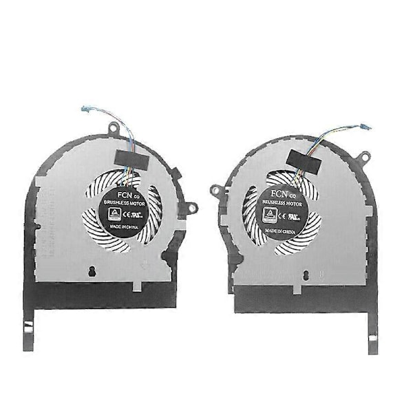 CPU- og GPU-køleventilator til TUF FX504 FX80 FX80GD bærbar computer et par CJY