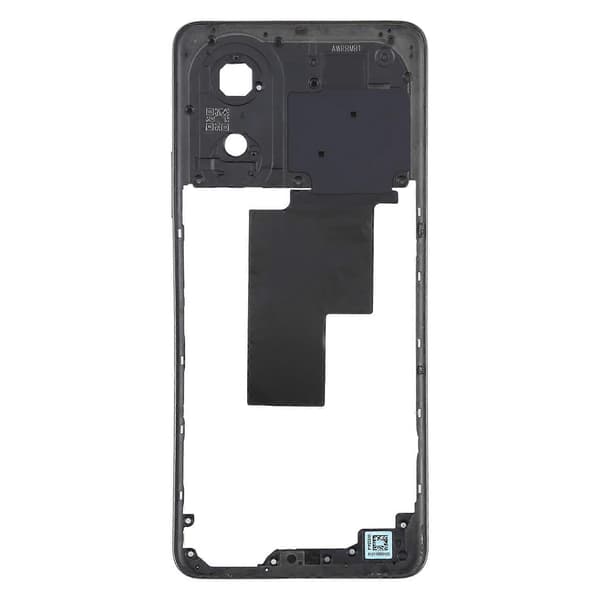 Kompatibel midterramme til OPPO A58 4G CPH2577 Black