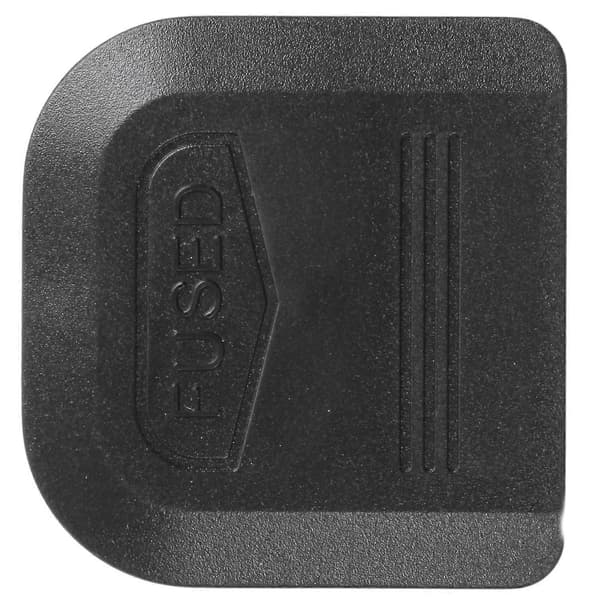Euro 2-pin til 3-pin omformerpluggadapter CJY Black