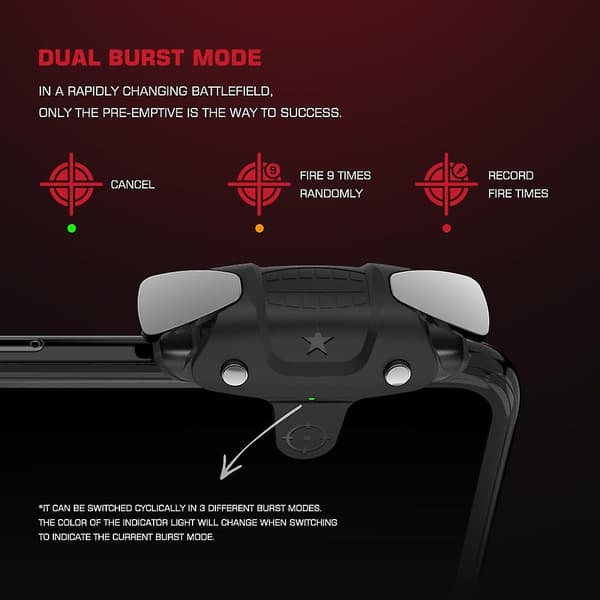 F5 Falcon Mini mobil gaming-controller Plug And Play Gamepad til Android-telefon iPhone PUBG Call Of Duty Single