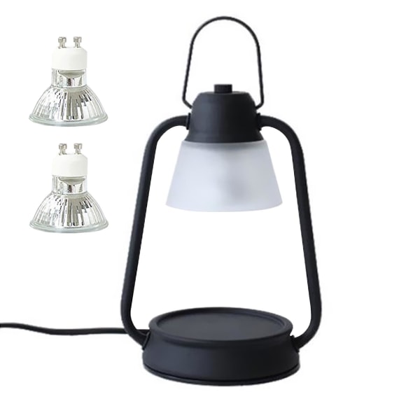 2023 NY Ljusvärmare Lampa Smältlampa Doft för inflyttningsyoga jul black 110V