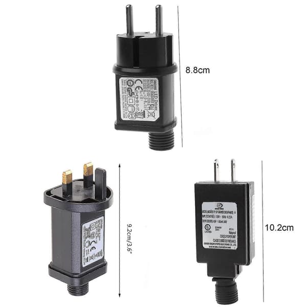 4,5V transformator LED-kontroller strømforsyning vanntett lavspenningstransformator EU