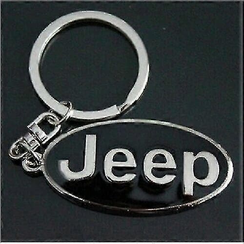 Jeep Nøglering Nøglering Nøglering Kæde Sølv