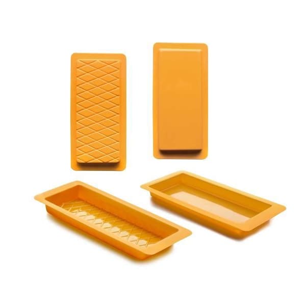 Nougatforme - Ibili - 793500 - Polyethylen - 23 x 10 cm - Sæt med 2CJY