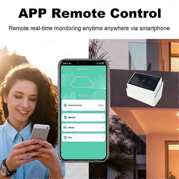 Tuya Zigbee Regnsensor 2-i-1 Ljusdetektor RegnvattenCJY