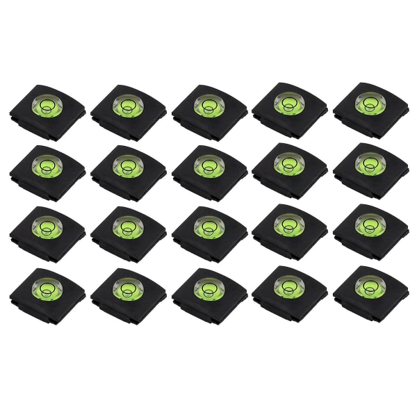 20 Pcs Camera Bubble Spirit Level Hot Shoe Protector Cover Cameras Accessories For A6000 For For