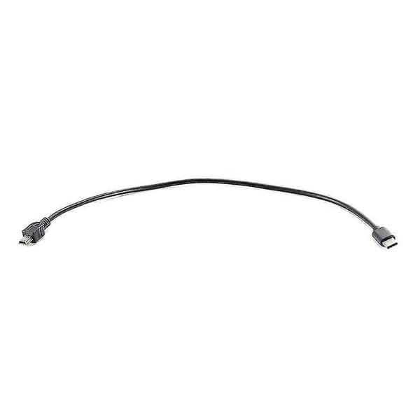 30 cm Typ C till Mini Usb Kamera Otg Kopieringskabel Svart
