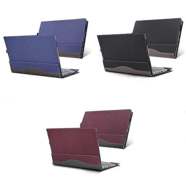 Stötsäkert skyddsfodral i läder för bärbar dator Black For Lenovo ThinkPad E15 Gen 3