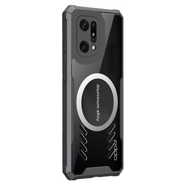 Til Oppo Find X5 Pro Telefoncover Multicolor Black