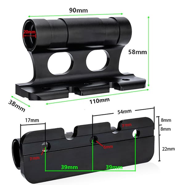 Pyörän haarukan lukituskiinnitystelineet haarukan asennuskiinnitys monipuolisille pyörille black 11cmx3.8cmx5.8cm