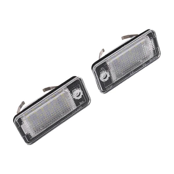 2st LED-nummerskyltsbelysning för A3 A4 S4 RS4 B6 B7 A6