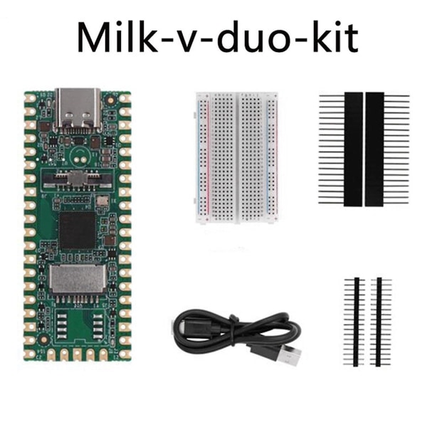 Risc-v Milk-v Duo Development Board Kit+2mp Cam Gc2083 Cv1800b Support Linux For Iot-entusiaster Gør-det-selv-spillere