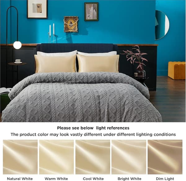 Satinörngott för hår och hud Queen - Guldörngott 2-pack 50x75 cm - Satinörngott