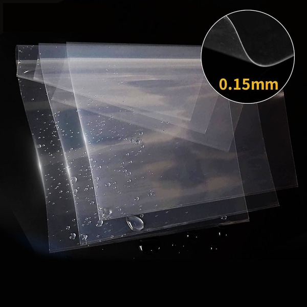 5 stk FEP-film 200x140x0,15 mm for Elegoo Mars 2 Pro/anycubic LCD UV 3D-skrivere