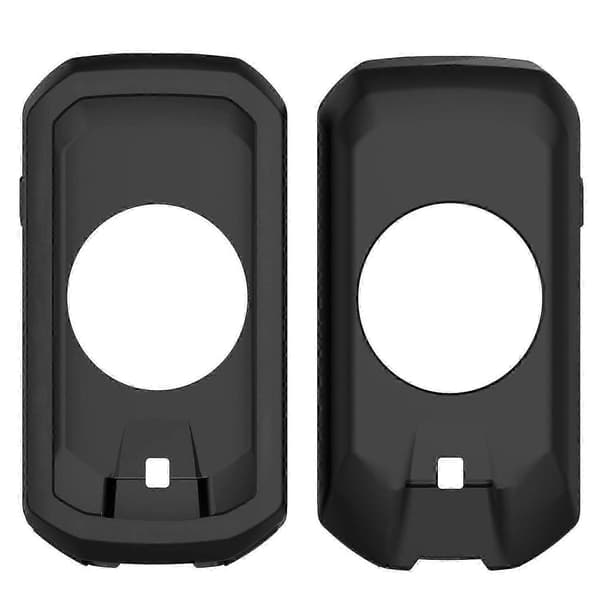 Silikonebeskyttelsesetui til Garmin Edge 1050 Cykelcomputer - Midnatsblå Black