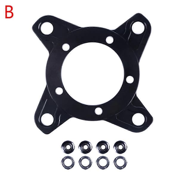 Bafang Ebike Elektrisk BBS01 BBS02 Cykel Midtermotor Spider Kædering Adapter 104BCD 130BCD til MTB Elcykel 4 Hole (104BCD)