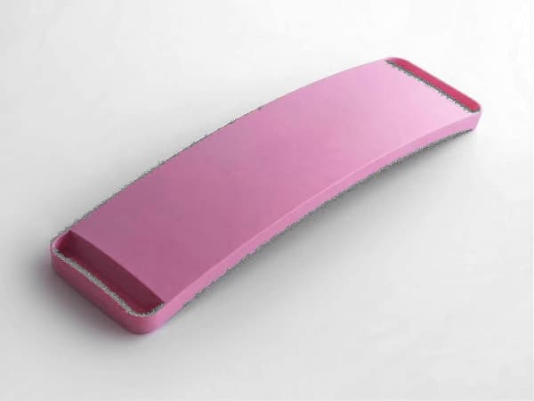 Spinnbrett Skateboard for kunstløp (farge: rosa)