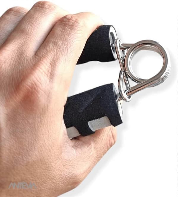 Hand Force Trainer Blå Metall Fast Handskakning Skakar HänderCJY