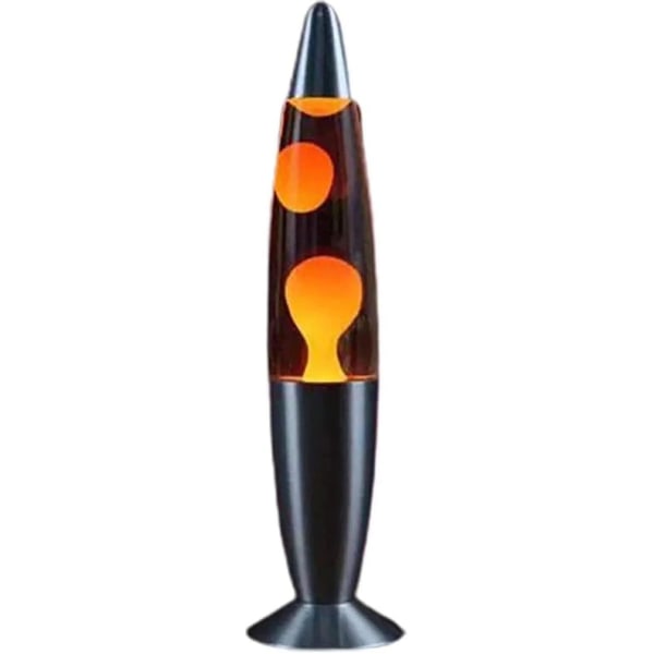Lava Lamp Alloy - 13" - Orange