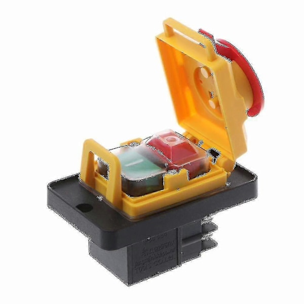 Kjd12 250v 16a 4-polet Magnetisk Start Stop Nulspændingsudløser Tryk---YH