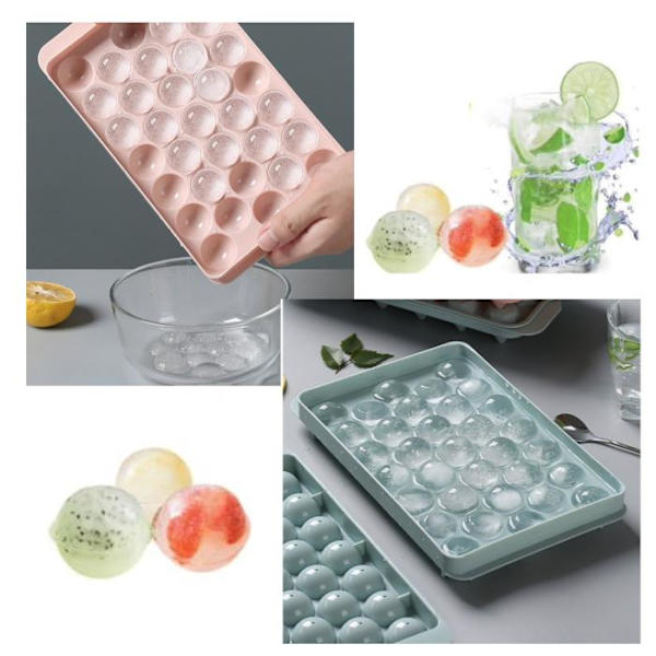 Is/sjokolade/geléformkuler - iskuler / iskuler / kuler / isformCJY Multicolor multicolor
