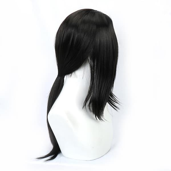 Uchiha Itachi Peruk Lång Cosplay Kostym Perukmössa Svart, CJY