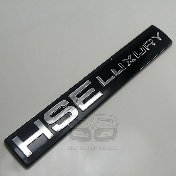 Sort krom Hse luksus bagagerumsklap bagpå Land Rover Discovery 3 4
