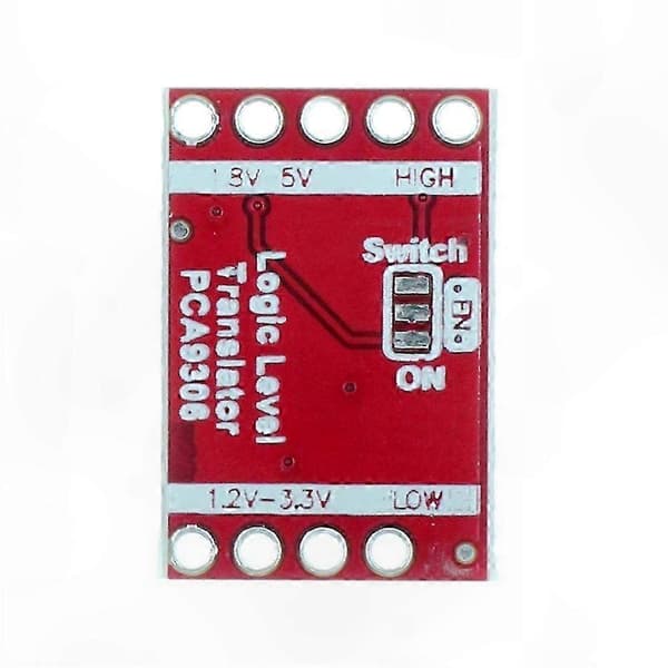 Dubbelriktad I2C-nivåskiftarmodul med 5V och 3.3V-stöd för UART-kommunikation