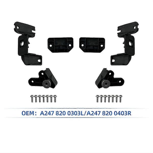 Reparasjonssett for bilfrontlysfeste for Mercedes-Benz GLB Class X247 20-24 frontlysfeste RS Bracket M Edition 0708