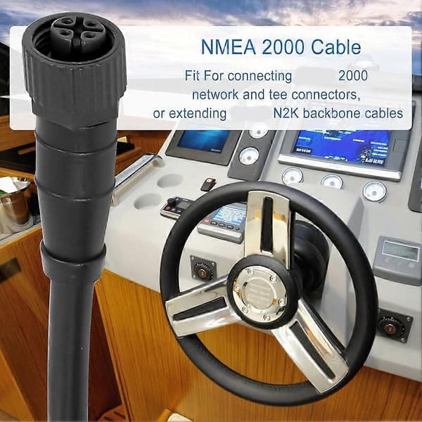 NMEA 2000 (N2K) 3 meter ryggrads- eller förlängningskabel för