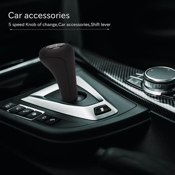 Girspaksknott 5-trinns manuell for BMW E28 E30 E32 E34 E36 E38 E39 E46 X1 X3 X5 Z1 Z3 Z4 Black