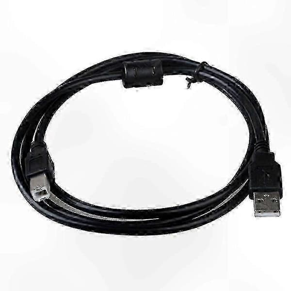 MIDI till USB-kabel för 61/49/25 tangentbordskontroller - Kompakt adapteranslutning Black